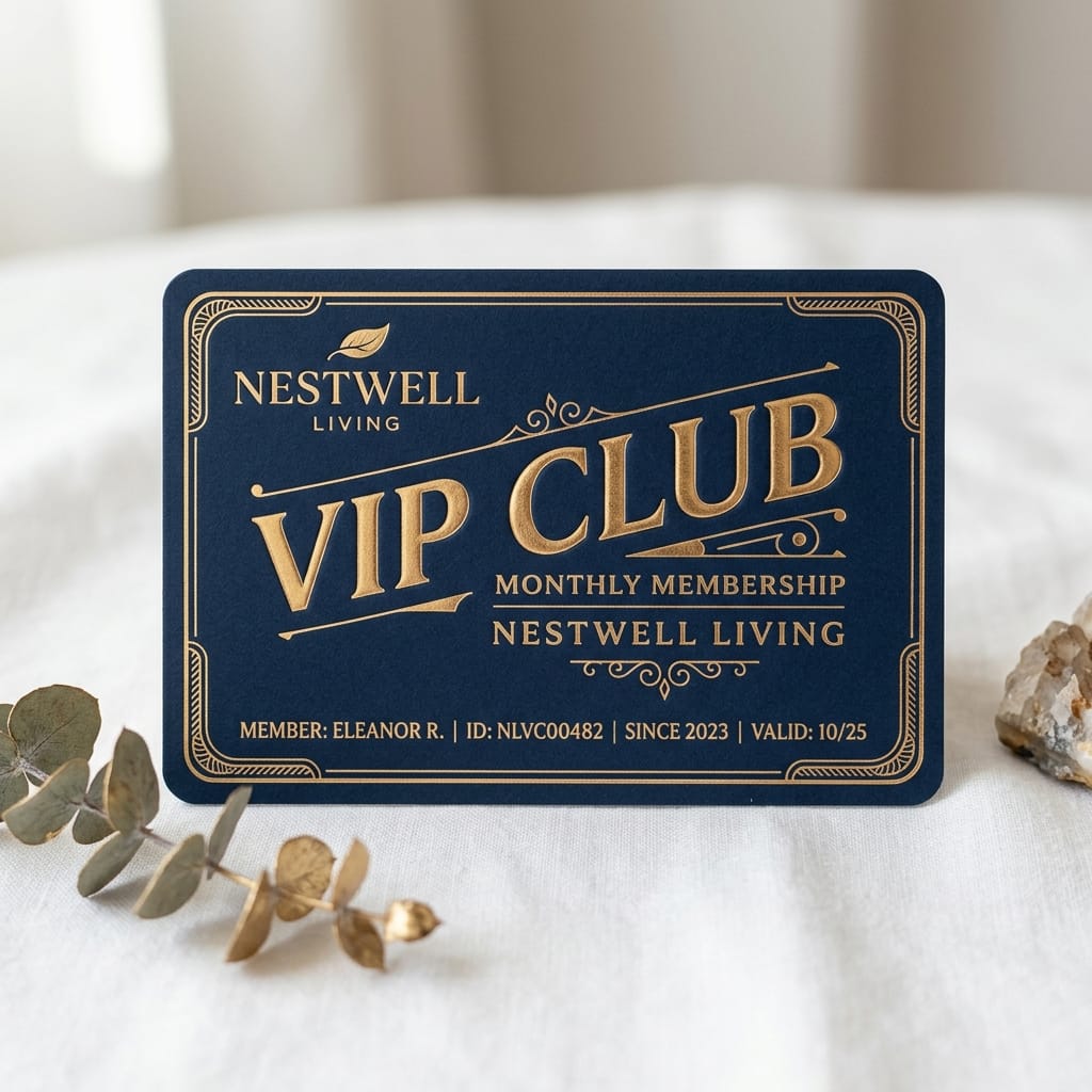 Nestwell Living VIP Club — Monthly Membership