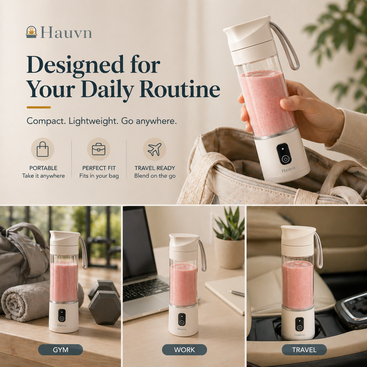 Portable Blender Bottle