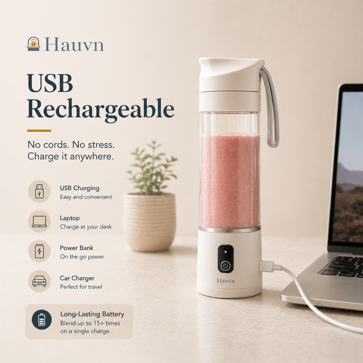 Portable Blender Bottle